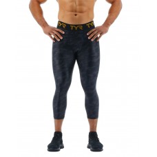 Training legging COMPRESSION CROP - BLACKOUT CAMO for men - TYR