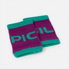 Unisex Wristband cotton SPORTY purple EMERALD | PICSIL