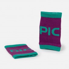 Unisex Wristband cotton SPORTY purple EMERALD | PICSIL