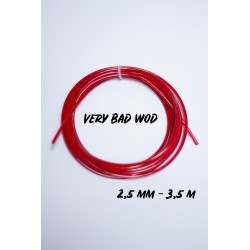 Cable 2,5 mm Rouge 3.5 m| VERY BAD WOD