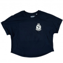 Training oversize crop top JURASSIC SQUAD 2 black | BARBELL REGIMENT