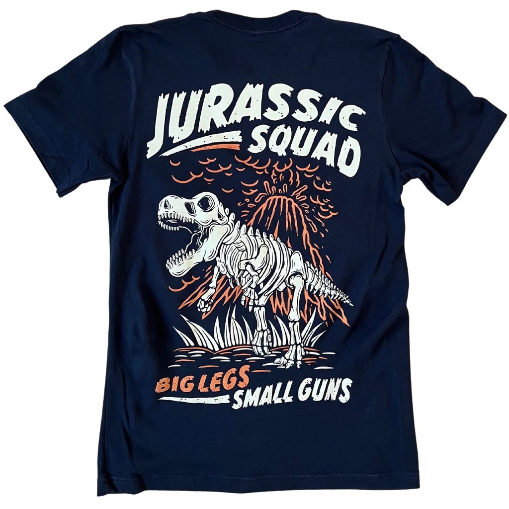 T-Shirt noir Oversized T JURASSIC SQUAD 2 | BARBELL REGIMENT — Noir · Taille S