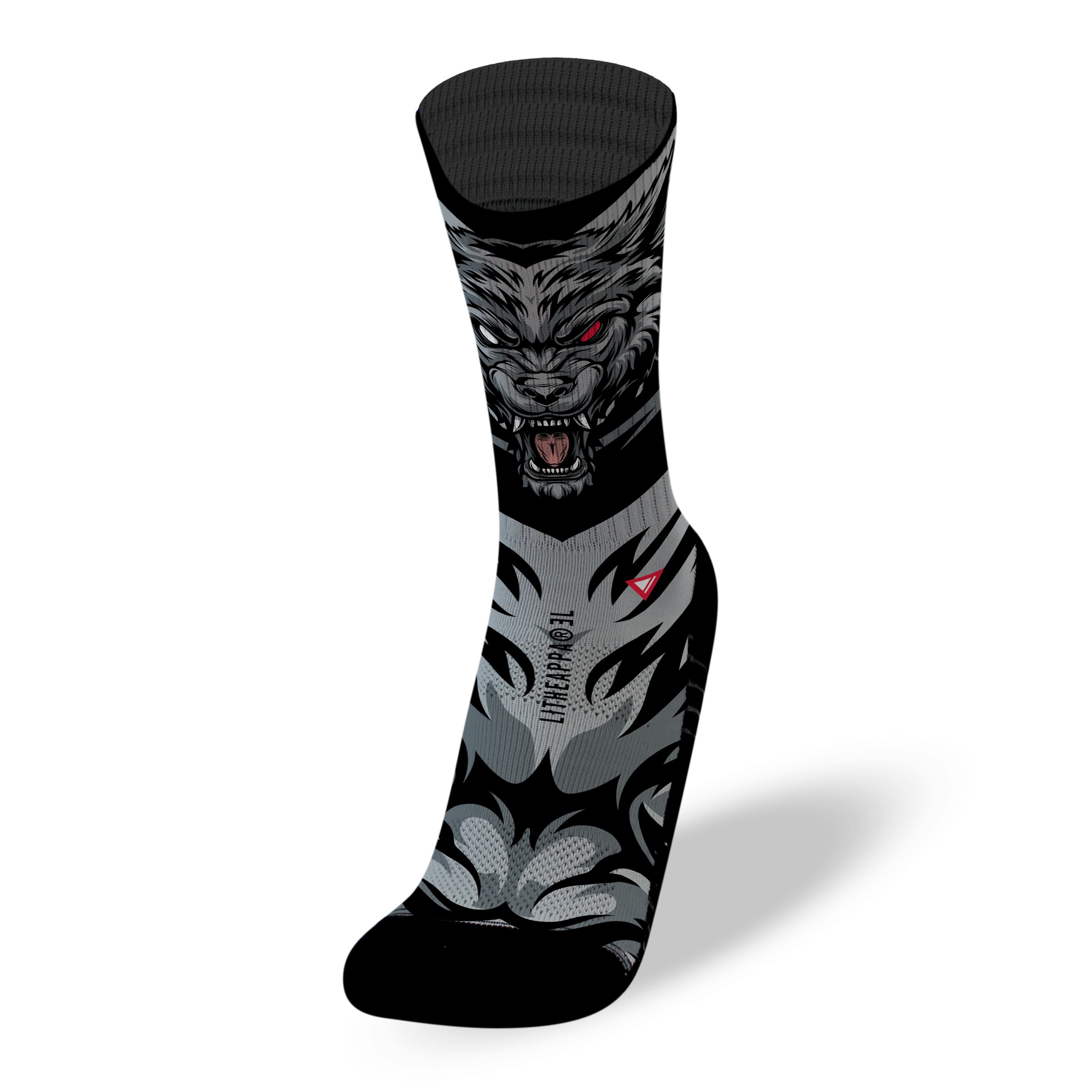 Chaussettes WOLF EXCLUSIVE TD multicolores| LITHE APPAREL — Multicolor · Taille S (35-38)