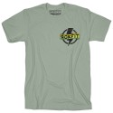 Men's green T-Shirt THUNDER STRUCK| ROKFIT