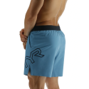 Men's blue short UNBROKEN LINED 7" 923 Majolica | TYR