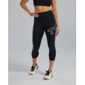 Training high waist 3/4 legging KINETIC™ 001 Black | TYR