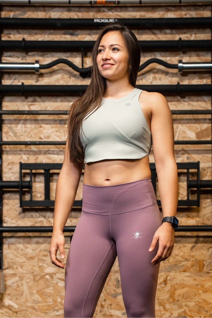 Brassière sport CHEST TANK - DONNA Soft Mint | BARBELL REGIMENT — Vert · Taille S