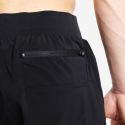 Short doublé legging COMPRESSION 2 en 1 noir | PICSIL