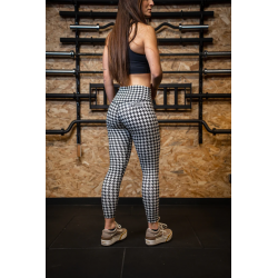 Legging Femme DAISY effet damier| BARBELL REGIMENT