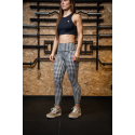 Training legging black and white DAISY | BARBELL REGIMENT