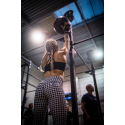 Training legging black and white DAISY | BARBELL REGIMENT