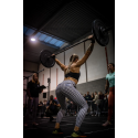 Training legging black and white DAISY | BARBELL REGIMENT