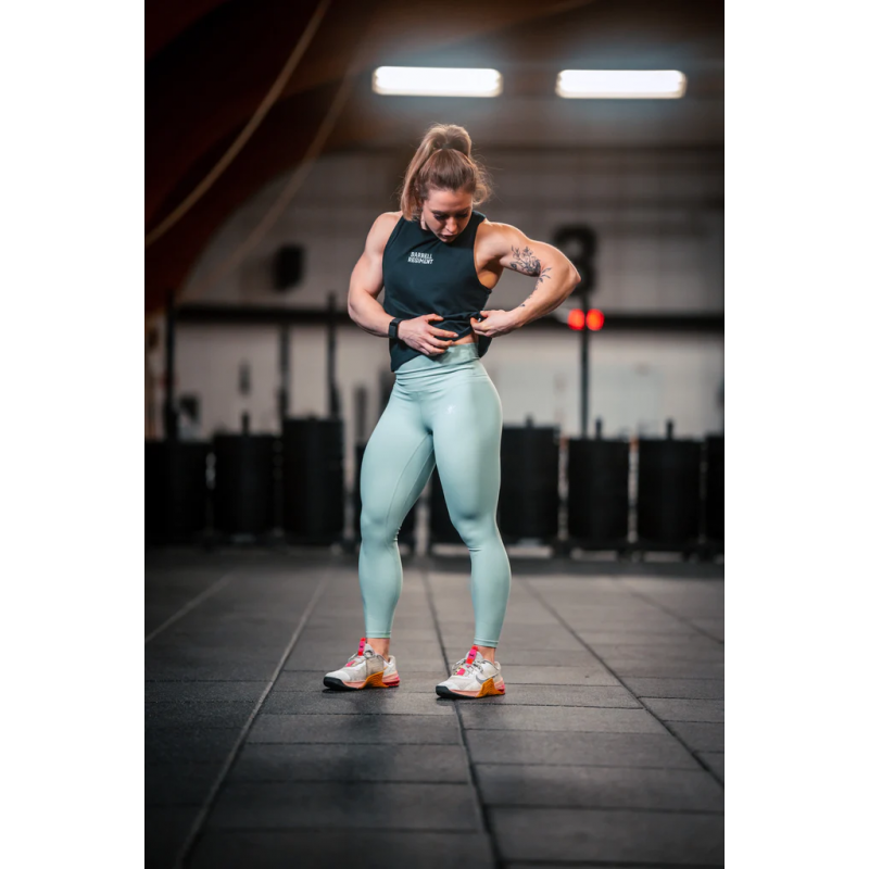 Legging entraînement BARBELL REGIMENT THE OLY gris STONE