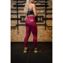 Legging Femme THE OLY rouge cerise | BARBELL REGIMENT