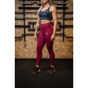 Legging BARBELL REGIMENT Femme THE OLY rouge cerise