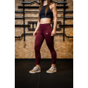 Training legging dark red THE OLY | BARBELL REGIMENT