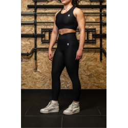 Legging Femme POCKET VICKY noir | BARBELL REGIMENT