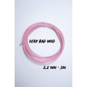 Cable 2,5 mm rose 3 m| VERY BAD WOD