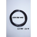 Cable 2,5 mm Noir 3.5 m| VERY BAD WOD