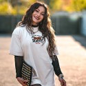 T-Shirt oversize unisexe beige DRINK THE WILD AIR| ROKFIT