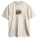 T-Shirt oversize unisexe beige DRINK THE WILD AIR| ROKFIT