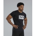T-Shirt unisexe 060 noir blanc DISTRESSED TYR | TYR