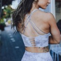 Brassière femme THE ALLYSHA lavande | ROKFIT