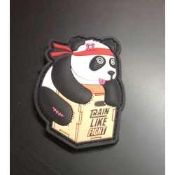 BAD BOX JUMP PANDA PVC velcro patch | TRAIN LIKE FIGHT