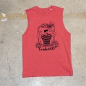 Muscle Tank homme rouge chiné FRENCH WOD | VERY BAD WOD