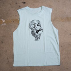 Muscle tank green clear GORILLA OPS for men | VERY BAD WOD