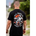 T-Shirt Homme noir ALL HUSTLE | ROKFIT
