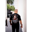 Unisex black oversized T-Shirt STRUGGLE MAKES STRENGTH| ROKFIT