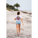 Training crop T-shirt FEARLESSLY AUTHENTIC for women | ROKFIT