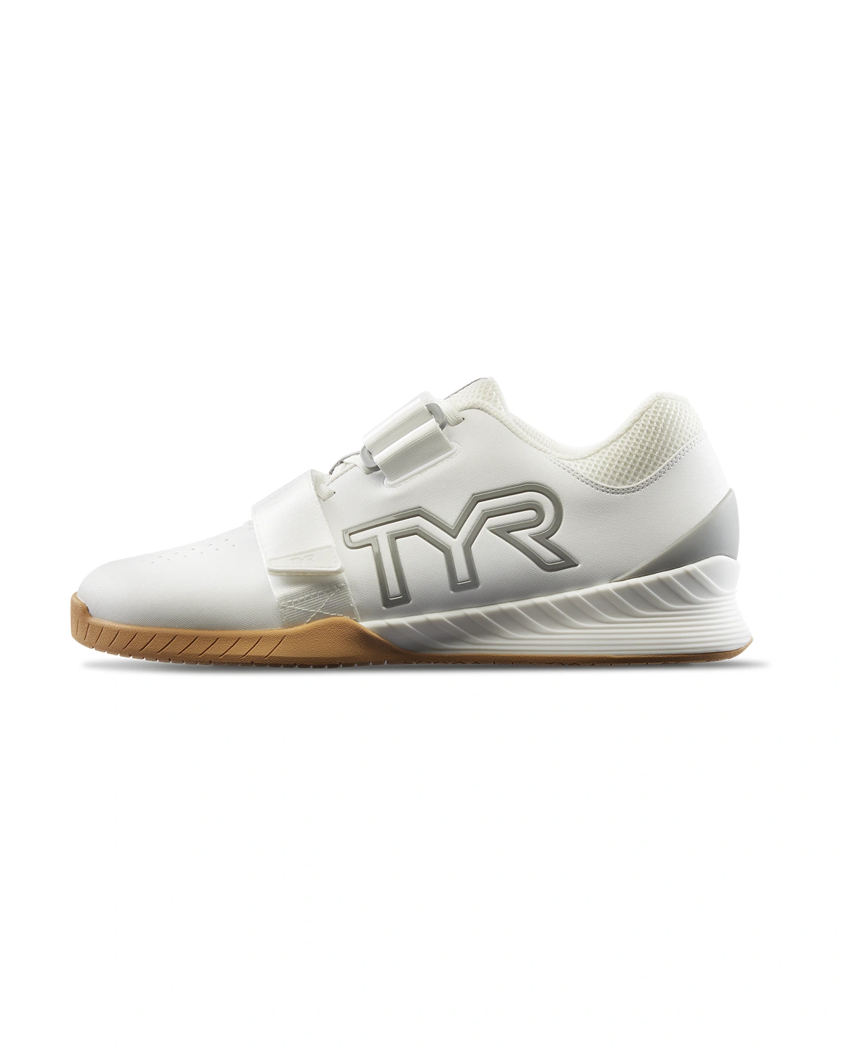 Chaussures Haltérophilie LIFTER L-1 543 White/Gum | TYR — Blanc / Gomme · Taille 38 2/3 EU - 23.8 cm