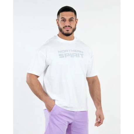 T-shirt Homme oversize NS SMURF ALABASTER | NORTHERN SPIRIT