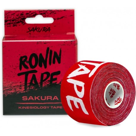 Rouleau de tape Kinesio SAKURA rouge| RONIN TAPE