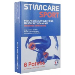 Pack de 6 Patchs réparateurs MEMBRES INFERIEURS| STIMCARE SPORT