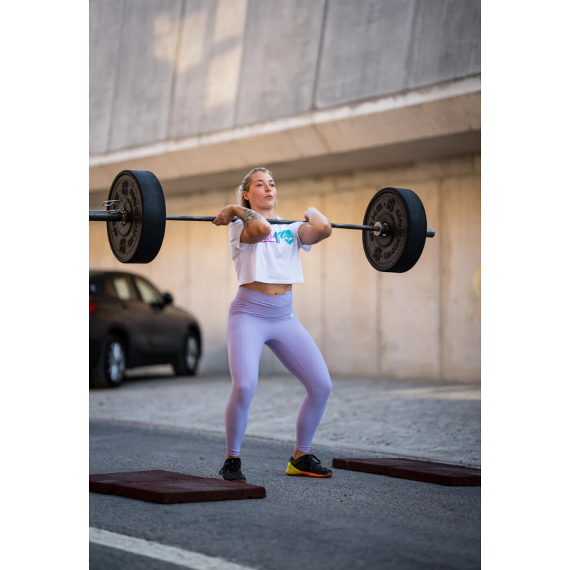 Legging entraînement BARBELL REGIMENT THE OLY gris STONE