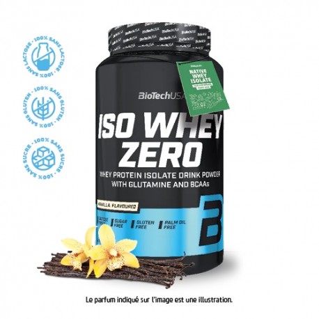 Iso Whey Zero Protein Vanilla 908 Gr | BioTechUSA
