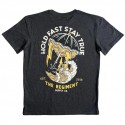 T-Shirt oversize T heavy unisexe noir HOLD FAST STAY TRUE | BARBELL REGIMENT