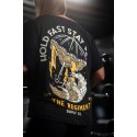 Training oversize crop top JURASSIC SQUAD 2 black | BARBELL REGIMENT