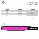 GLOSSY RASPBERRY pink Weightlifting Belt| VERY BAD WOD