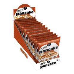 Pack de 12 Pancakes fourrés protéinés CARAMEL | GO FITNESS NUTRITION