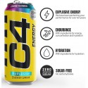 Booster Pre-workout C4 ENERGY - pack de 12 - Cosmic Rainbow  | CELLUCOR C4