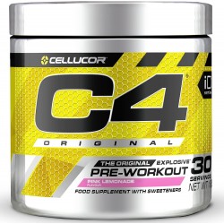 BOOSTER Pre Workout C4 ORIGINAL - 30 servings 204 Gr - PINK LEMONADE| CELLULOR C4