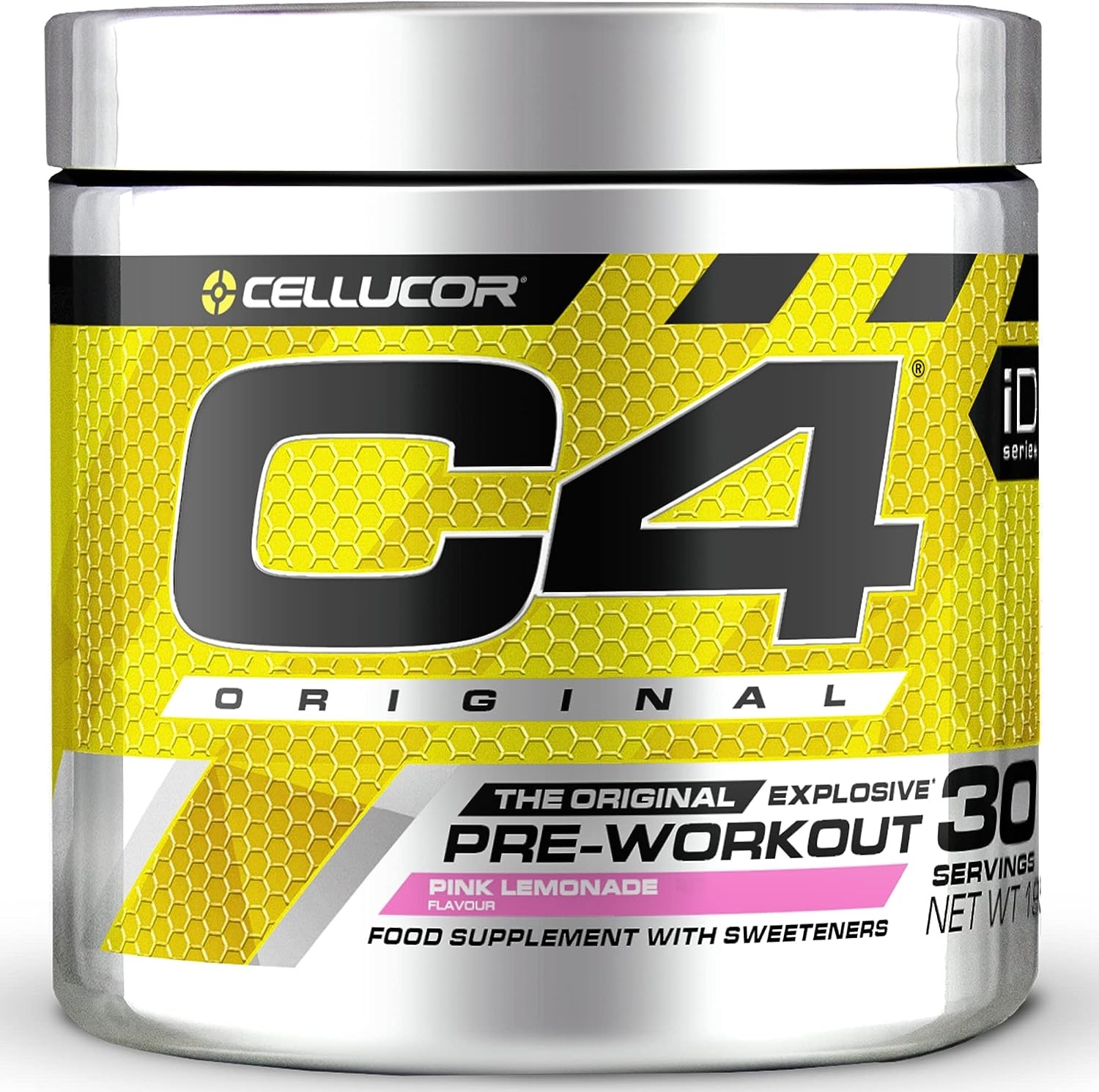 C4 Original Pink Lemonade - Pré workout Cellucor 30 doses — PINK LEMONADE · Taille 198 Gr / 30 Doses
