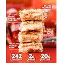 Pack of 12 WHITE CHOCOLATE SALTED PEANUT Protein Bars| GRENADE