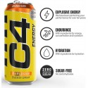 Booster Pre-workout C4 ENERGY - pack of 12 - Orange Slice