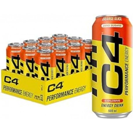 Booster Pre-workout C4 ENERGY - pack of 12 - Orange Slice