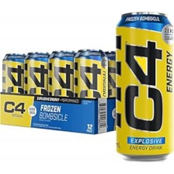 Booster Pre-workout C4 ENERGY - pack de 12 - Frozen Bombsicle | CELLULOR C4